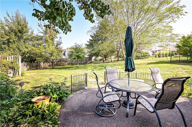 view of patio / terrace