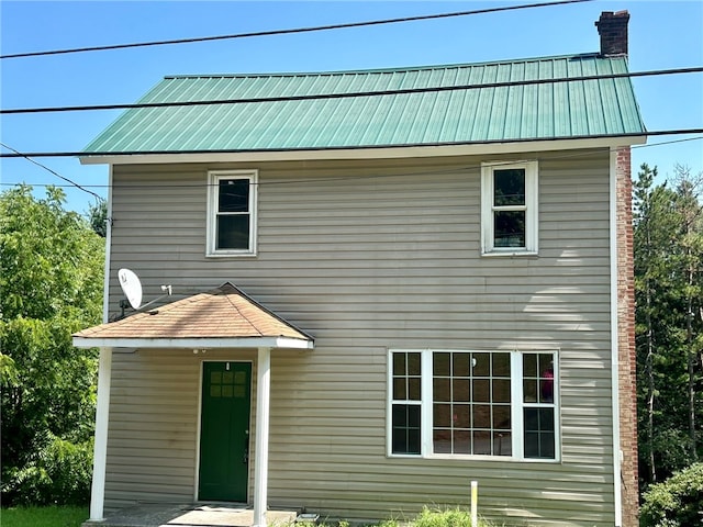 view of rear view of house