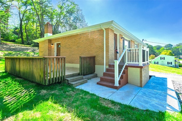 view of rear view of house