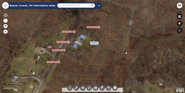 213 Fern St, Hopewell Twp Bea, PA 15001 - map location