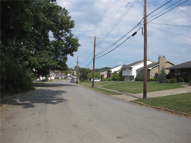 view of street