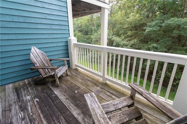 view of deck