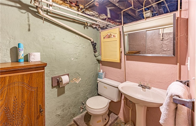 bathroom with toilet