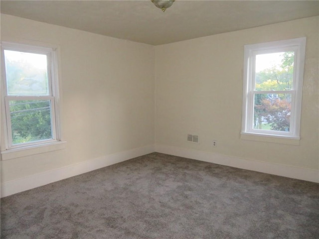 8 Morgan St, South Fayette, PA 15031 - carpeted spare room with baseboards and plenty of natural light
