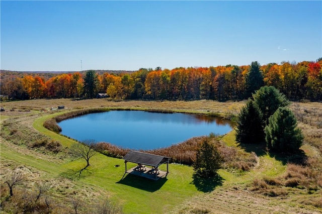 44868 Warner Rd, Pa, PA 16354 - aerial view of a large body of water and a heavily wooded area