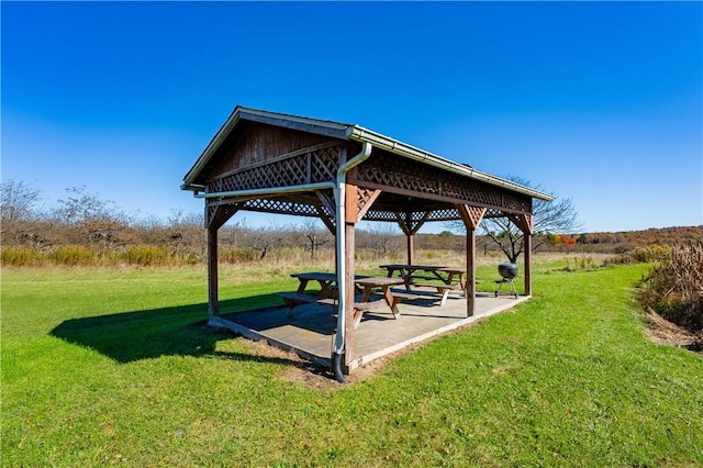 44868 Warner Rd, Pa, PA 16354 - view of home's community featuring a gazebo and a lawn