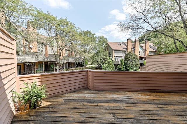 view of deck