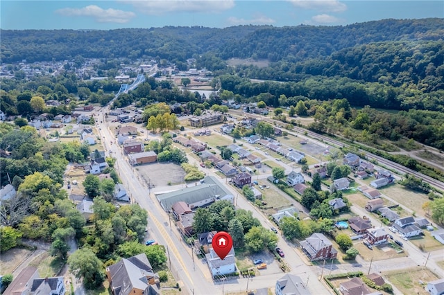 4900 Walnut St, Versailles Boro, PA 15132 - bird's eye view with a forest view