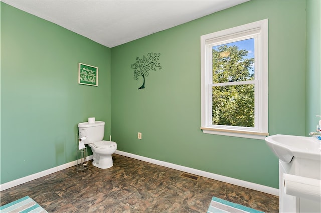 bathroom with toilet