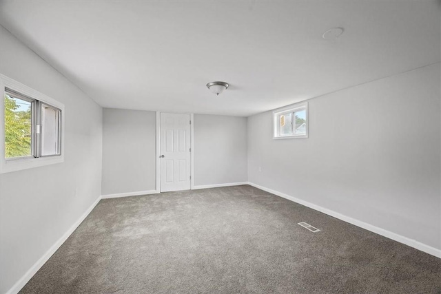 932 Gaskill Ave, Jeannette, PA 15644 - below grade area with carpet floors and baseboards