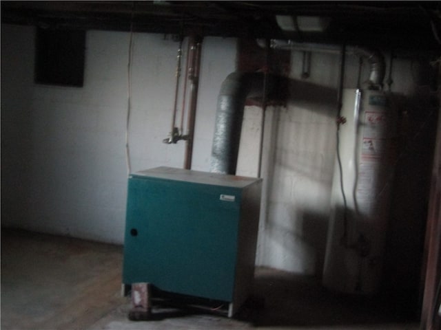 view of utility room