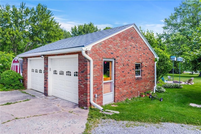 3434 Mitchell Rd, Neshannock Twp, PA 16105 - view of detached garage