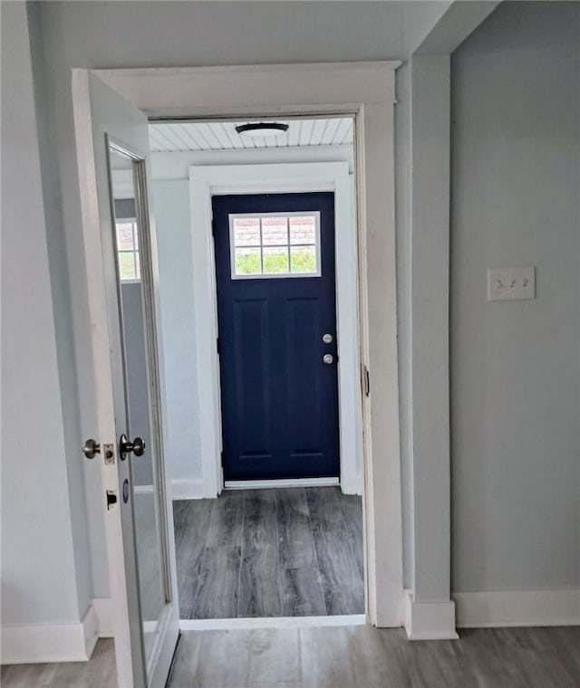 1506 Center St, Wilkinsburg, PA 15221 - entryway featuring wood finished floors