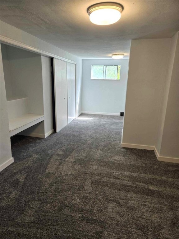 1506 Center St, Wilkinsburg, PA 15221 - below grade area with carpet flooring and baseboards
