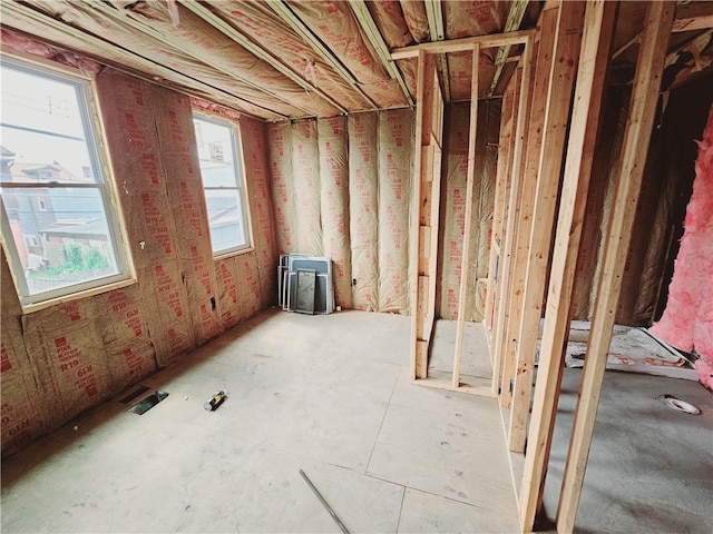 miscellaneous room featuring a healthy amount of sunlight