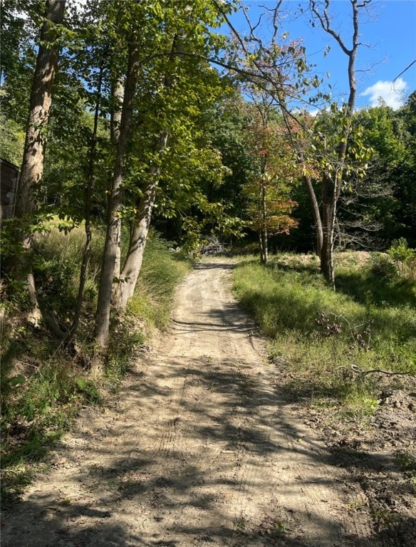 view of road