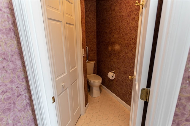 bathroom with toilet