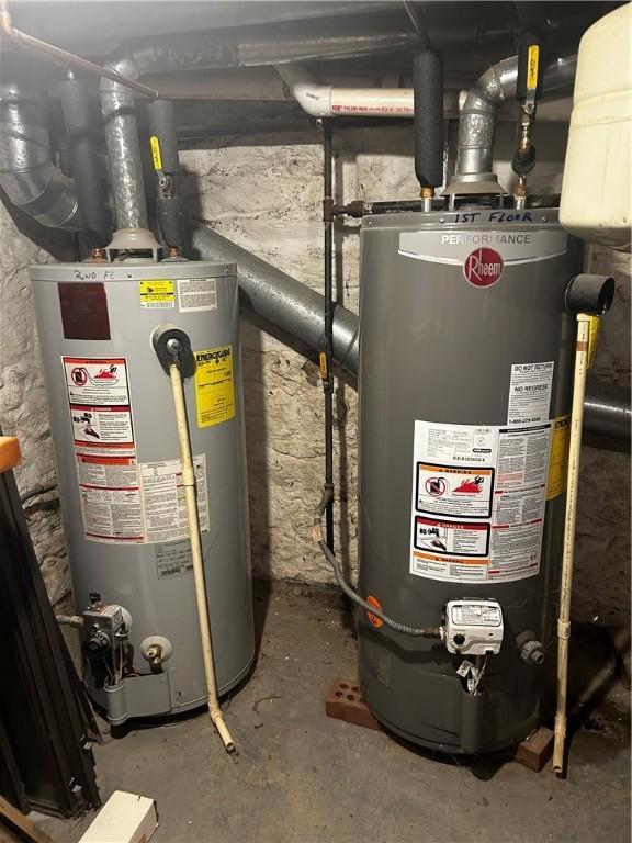 utilities with water heater