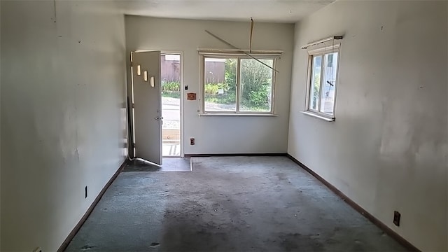 view of unfurnished room