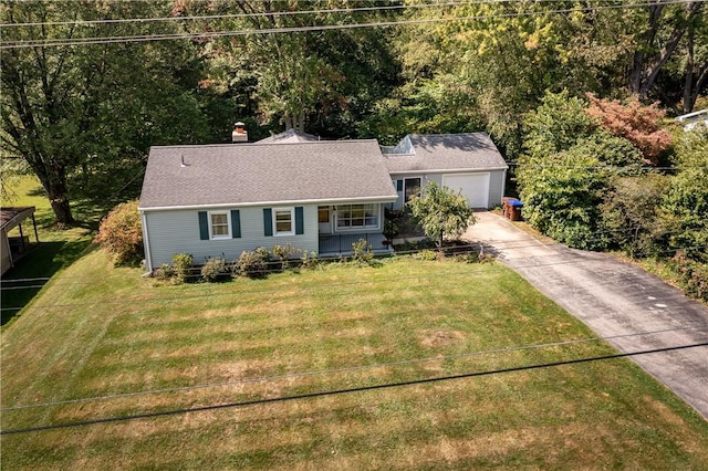 314 Lunn Blvd, Farrell, PA 16121 - single story home featuring driveway, a garage, and a front lawn