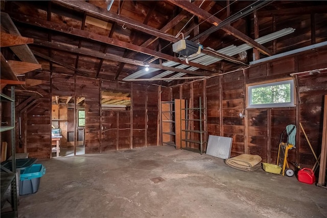 314 Lunn Blvd, Farrell, PA 16121 - miscellaneous room with a garage