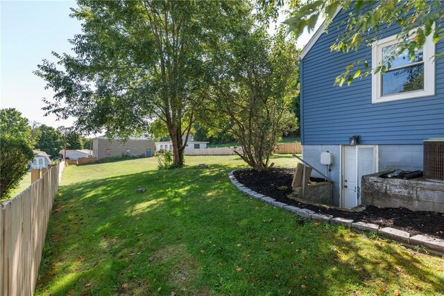 17 Long St, Hanover Twp Wsh, PA 15021 - view of yard with central AC unit