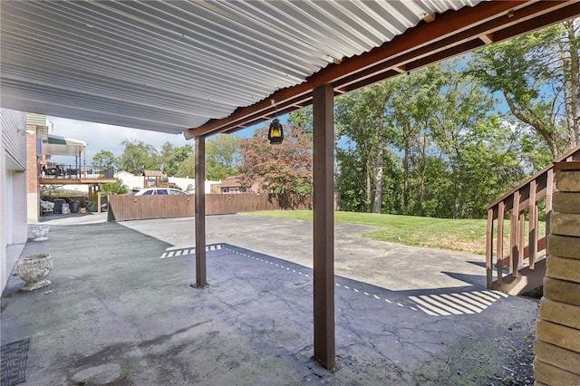 view of patio / terrace