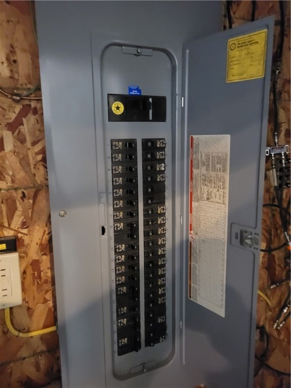 utilities with electric panel