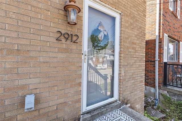 view of property entrance