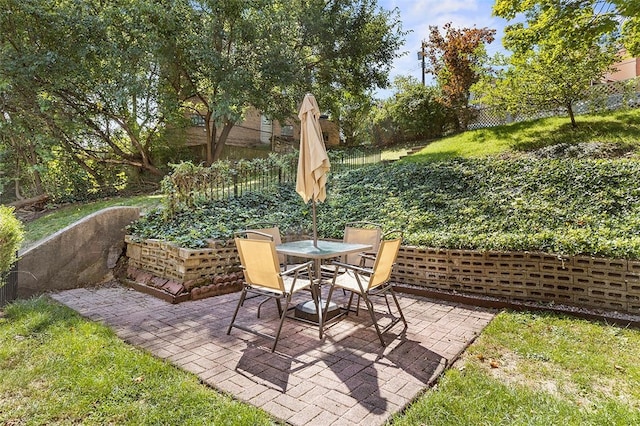 view of patio / terrace