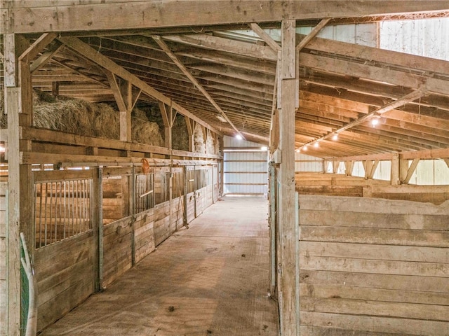 view of stable