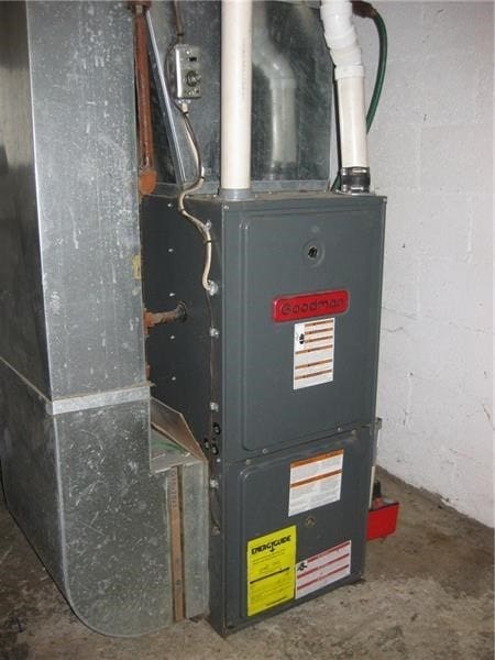 2608 Highland Ave, Mckeesport, PA 15132 - utility room with heating unit