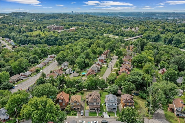 aerial view