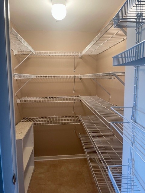 view of pantry