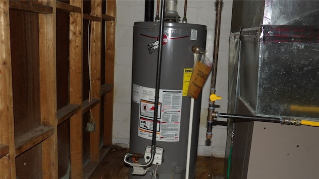 utilities with gas water heater