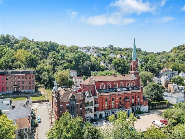 aerial view