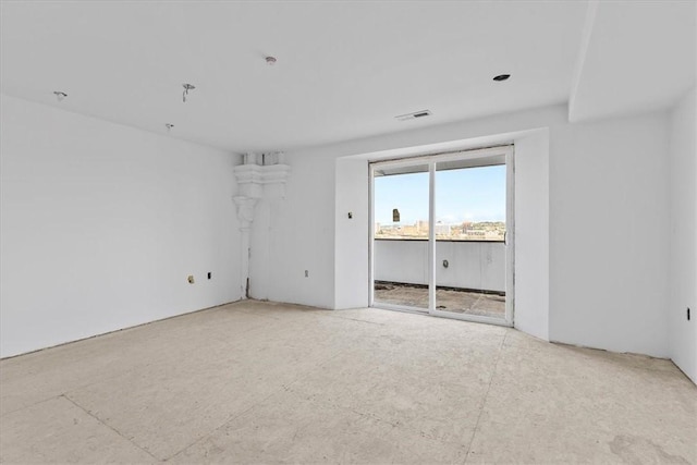 1 Pius St Unit A4, South Side, PA 15203 - empty room with visible vents