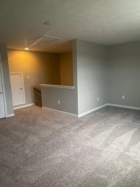 spare room featuring carpet floors