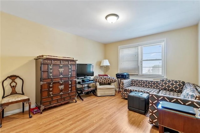 interior space featuring light hardwood / wood-style floors