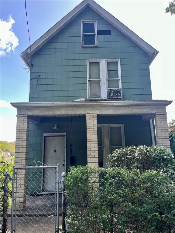 view of bungalow-style home