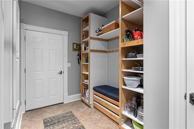 view of mudroom