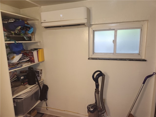 interior space featuring a wall unit AC