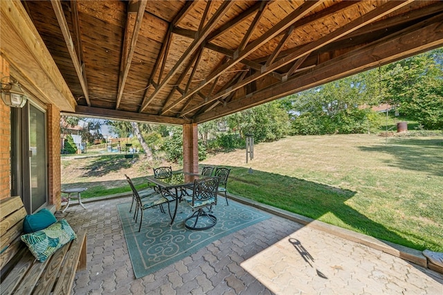 view of patio / terrace