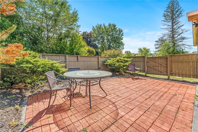 view of patio / terrace