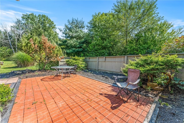 view of patio / terrace