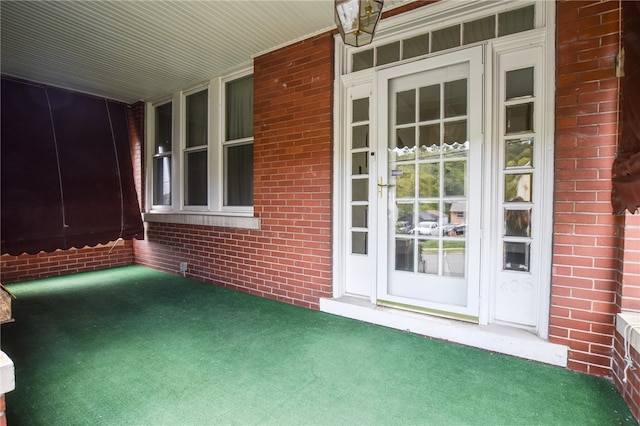 view of patio / terrace featuring covered porch