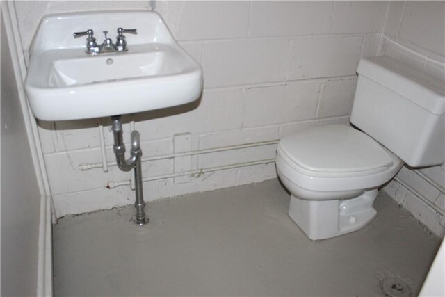 bathroom with toilet