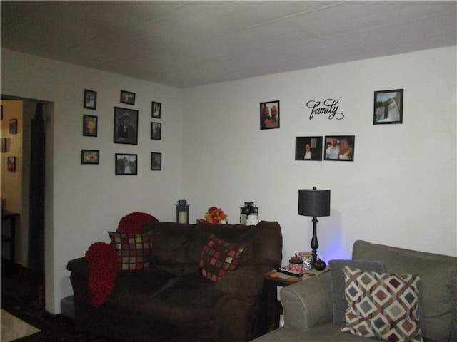 view of living room