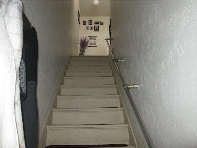 view of stairs