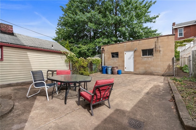 view of patio / terrace